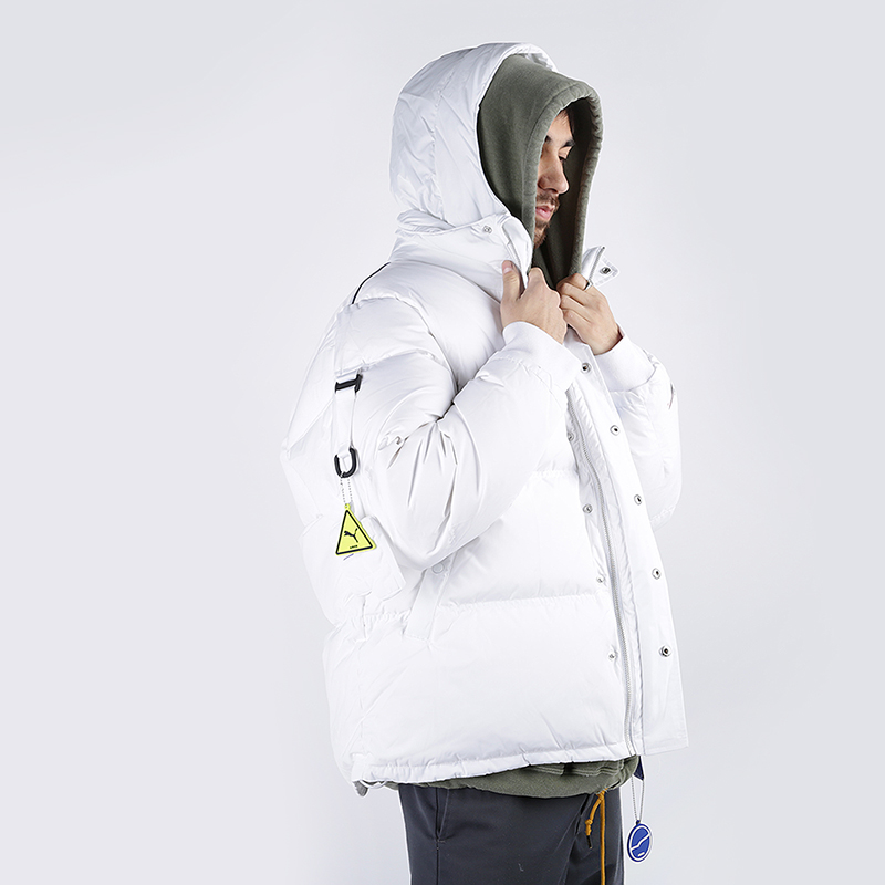 мужская белая куртка PUMA x Ader Down Puffer 59553402 - цена, описание, фото 2